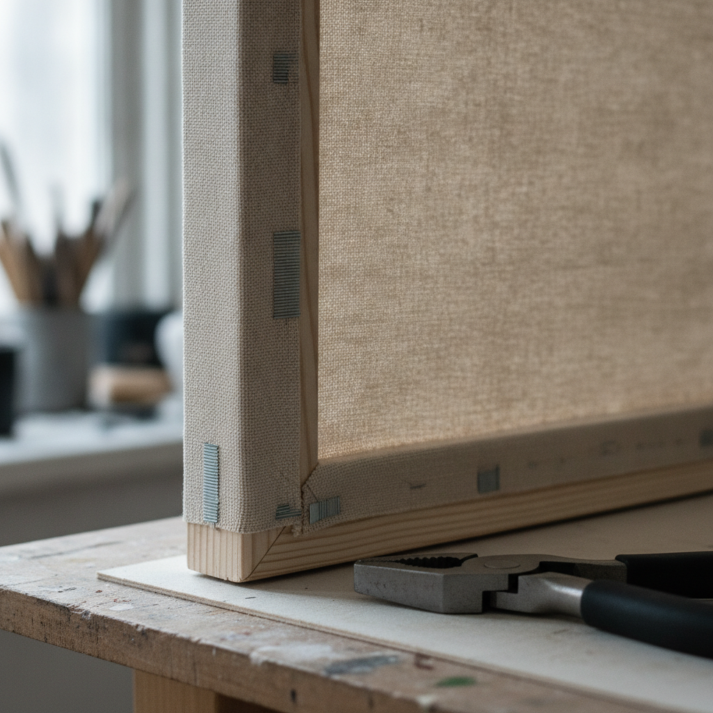 Stretching Canvas Without Warping the Frame